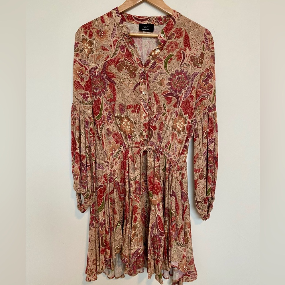 Vici Tie Waist Dress